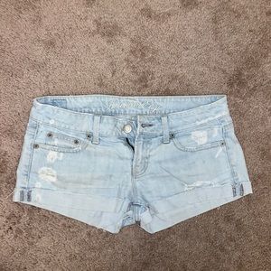 American Eagle outfitters light wash shorts